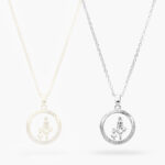 Collar Chapa de Oro Mamá e Hija 466