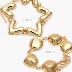 Pulso Chunky Chapa de Oro 219