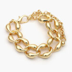 Pulso Chunky Chapa de Oro 221-2