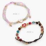 Pulso Ajustable Ojo Turco Chapa de Oro 278