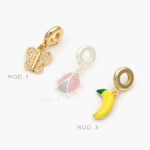 Dije Naturaleza Chapa de Oro 63