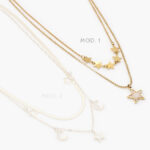 Layer Estrellas & Lunas Acero Inoxidable 434