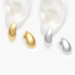 Aretes Lisos Acero Inoxidable 153