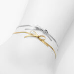 Tobillera Moño Acero Inoxidable 37