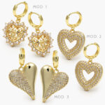 Hoops Corazones Chapa de Oro 871