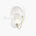 Doble Broquel Chapa de Oro 410