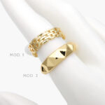 Anillo Chapa de Oro 1168