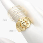 Anillo Chapa de Oro 1187