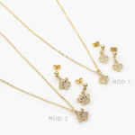 Juego Chapa de Oro Grupo 67 Cadena de Aguja