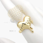 Anillo Corazón Chapa de Oro 1181