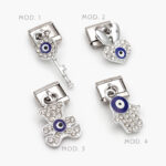 Charm Ojo Turco Acero Inoxidable Grupo 131