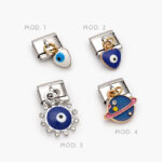 Charm Ojo Turco Acero Inoxidable Grupo 132