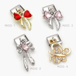 Charm  Moños Acero Inoxidable Grupo 158