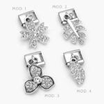 Charm Flor Acero Inoxidable Grupo 164