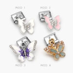Charm Mariposa Acero Inoxidable Grupo 169