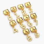 Charm Número Acero Inoxidable 192