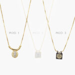 Collar Escapulario San Benito Chapa de Oro 296