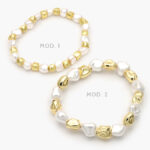 Pulso Perlas Chapa de Oro 609