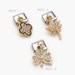 Charm Flor Acero Inoxidable Grupo 166