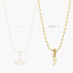 Collar Naturaleza Chapa de Oro 605