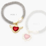 Pulso Corazón Perla Chapa de Oro 600