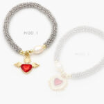 Pulso Corazón Perla Chapa de Oro 601