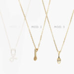 Collar Utensilios Chapa de Oro 587