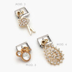 Charm Zirconia Acero Inoxidable Grupo 150