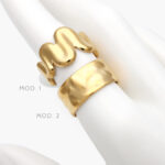 Anillo Liso Acero Inoxidable 450