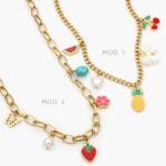 Collar Frutas Acero Inoxidable 505