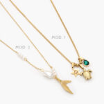 Collar Figuras Mar Acero Inoxidable 517