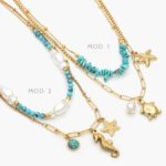 Layer Figuras Mar Perlas Acero Inoxidable 520