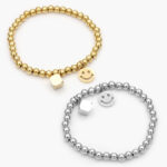 Pulso Carita Feliz Acero Inoxidable Bolitas 624