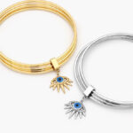 Brazalete Triple Ojo Turco Acero Inoxidable 643