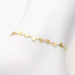 Tobillera Estrellas Acero Inoxidable 62