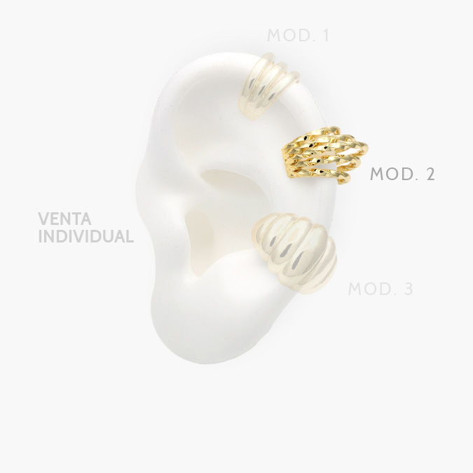 CA60116 Cuffs Chapa de Oro 116 - Image 1