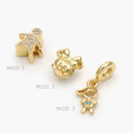 Dije Niños Armado Chapa de Oro 87