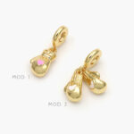 Dije Armado Guantes Box Chapa de Oro 91