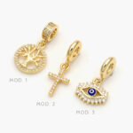 Dije Armado Figuras Chapa de Oro 102