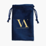 Morral Terciopelo para Joyería VA 11.5x7 cm. - Azul Marino
