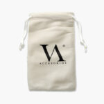 Morral Terciopelo para Joyería VA 11.5x7 cm. - Blanco