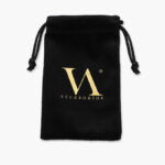 Morral Terciopelo para Joyería VA 11.5x7 cm. - Negro