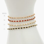 Pulso Ajustable Micropave Chapa de Oro 791