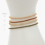 Pulso Ajustable Micropavé Chapa de Oro 795