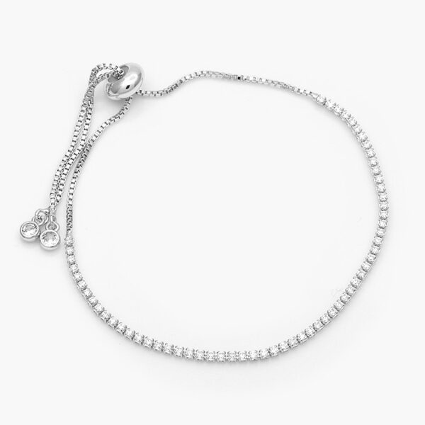 Pulso Ajustable Micropave Chapa de Rodio 796 - Image 2