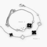 Pulso Flor Esmalte Acero Inoxidable 688