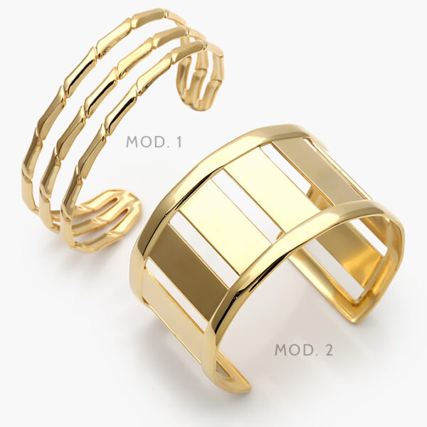 Brazalete Chunky Acero Inoxidable 702 - Image 1