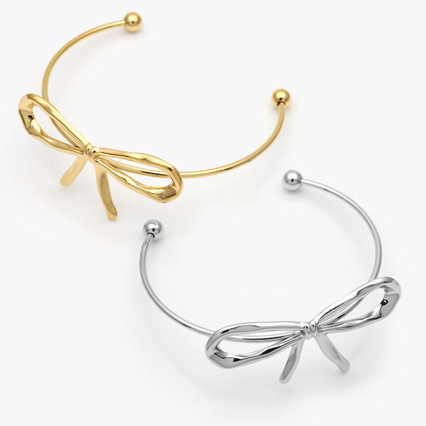 Brazalete Moño Acero Inoxidable 703 - Image 1