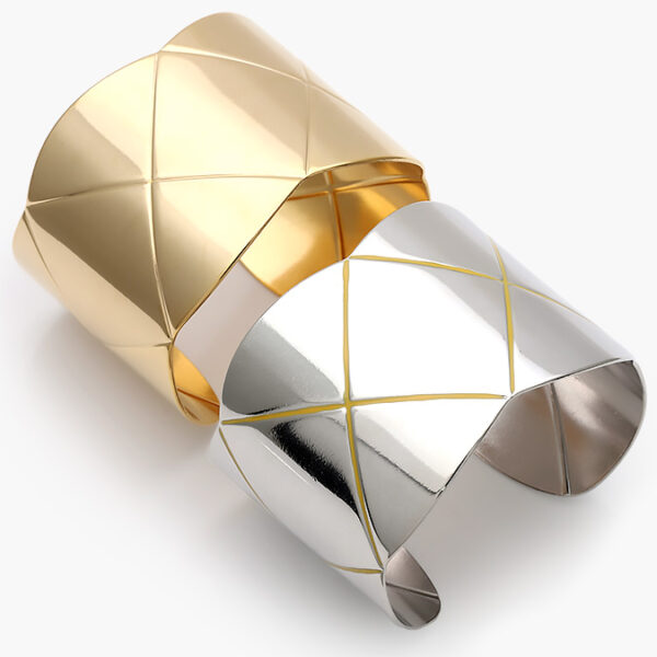 Brazalete Chunky Acero Inoxidable 706 - Image 1