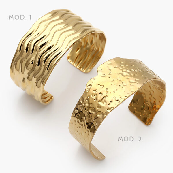 Brazalete Chunky Acero Inoxidable 708 - Image 1